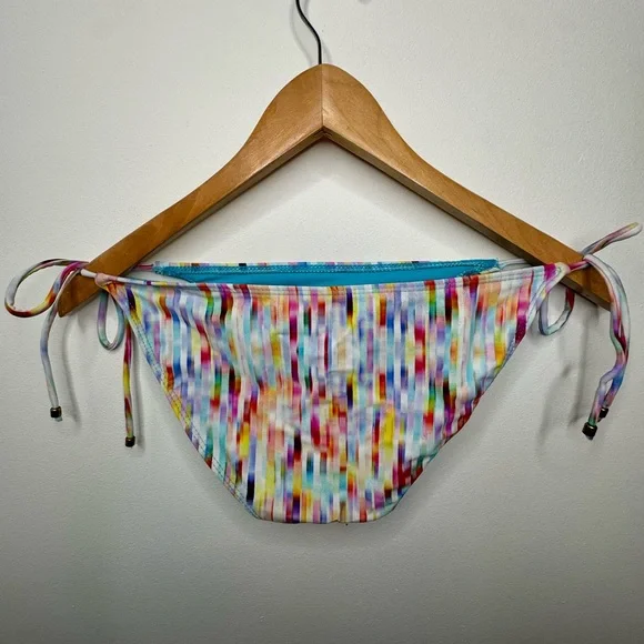 Colorful Striped Bikini Set - Picture 7 of 9